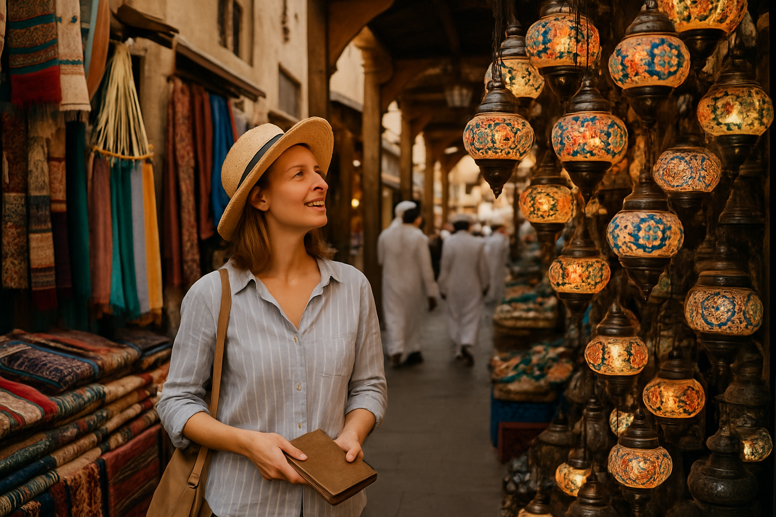 Cultural exploration at Dubai's traditional markets